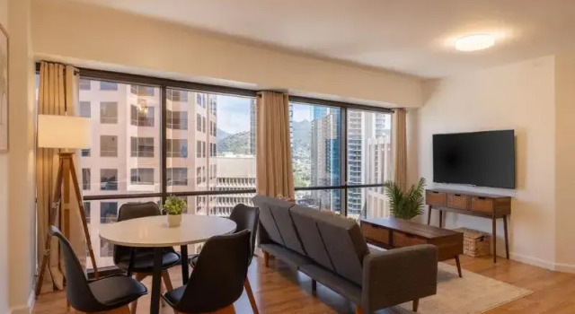 Люкс c 1 комнатой с красивым видом из окна Bishop Suites at Executive Centre