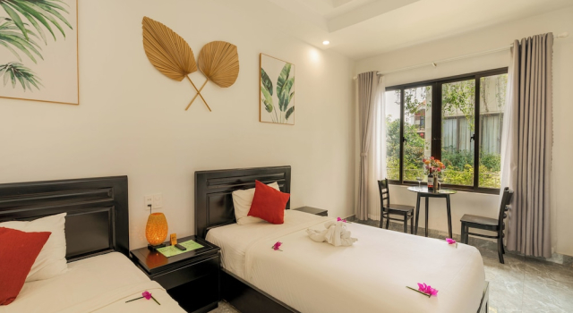 Двухместный номер Deluxe Beach Palm Villa Hoi An