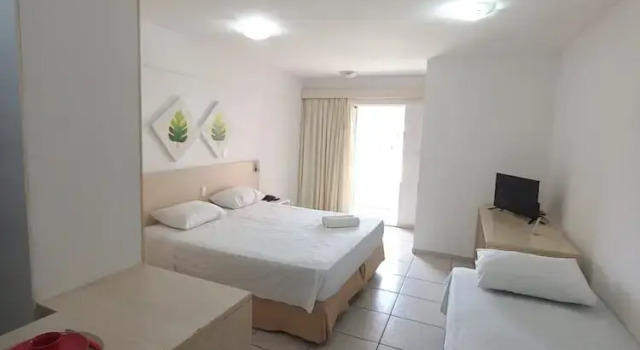 Студия Standard Terrazzo Praia Flat I Piscina e Estacionamento Grátis em Natal