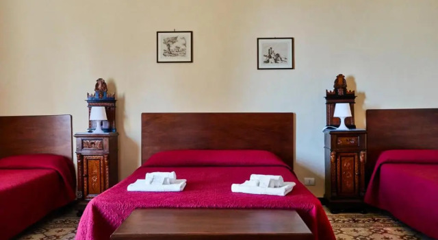 Standard Vierer Zimmer mit Meerblick Alloggio della Posta Vecchia