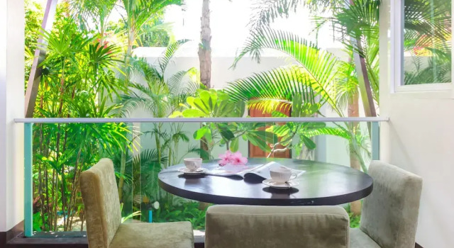 Номер Superior с видом на сад Davina Beach Homes