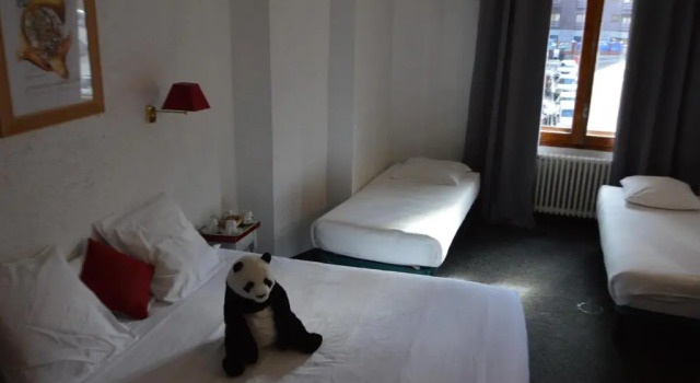 Четырёхместный номер Standard с видом на горы Hotel Panda