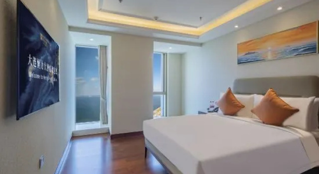 Люкс Executive с 2 комнатами с видом на море Hengli Hotel Dalian