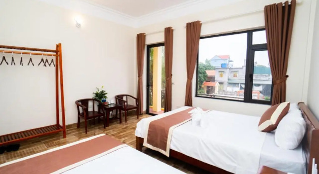 Семейный номер Standard с видом на сад Sunny Trang An homestay