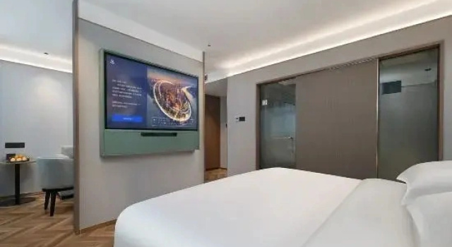 Двухместный люкс с видом на город MEHOOD LESTIE Hotel (Guangzhou Huangpu Gongyuan)