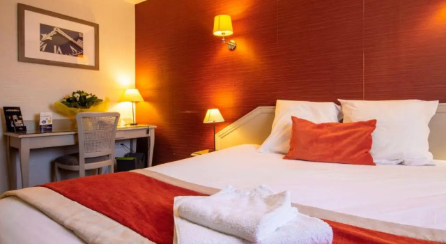 Двухместный номер Comfort Hotel de la Gare de Troyes