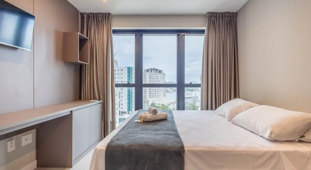 Апартаменты MHFBs - Edifício Moderno c/ piscina vista mar em Itapema