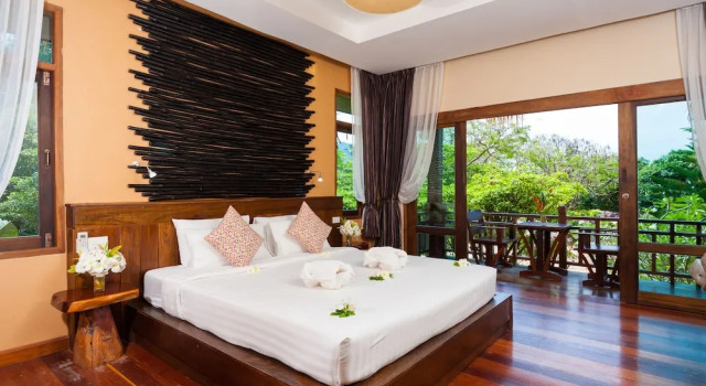 Номер Superior с балконом Palm Leaf Resort Koh Tao