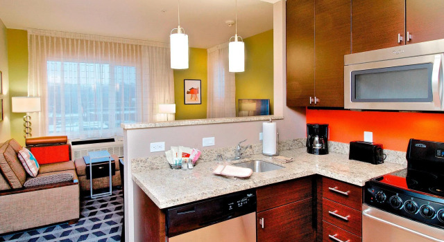 Люкс с 2 комнатами TownePlace Suites by Marriott Anchorage Midtown