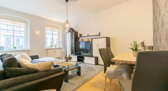 *Central_50m2_Kitchen_Washer_Netflix_Parking, Забронировать Отель Котбус Бранденбург, рядом с Государственный театр Котбуса