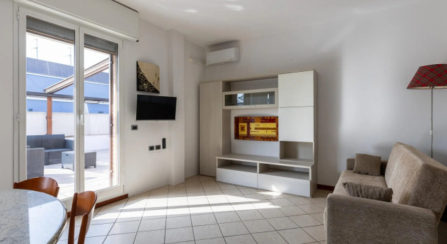 Vestiari 6 - Vestiari Apartment I with terrace, Забронировать Апартаменты/квартира Болонья провинция Болонья, рядом с Торговый центр Навиле