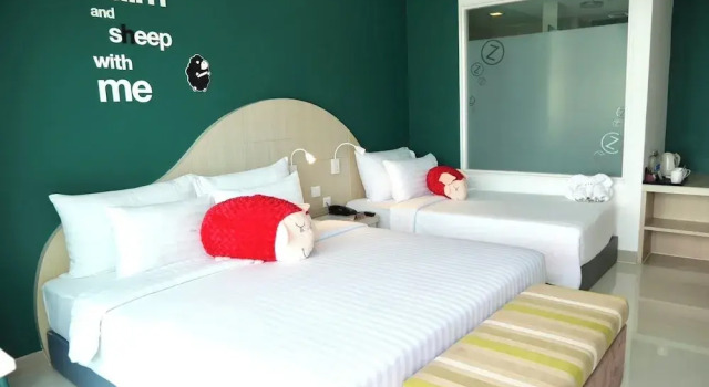 Трёхместный номер Deluxe SLEEP WITH ME HOTEL design hotel @ patong