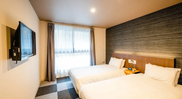 Двухместный номер (окно не гарантируется) HOTEL THE POINT Kiyomizu Gojo