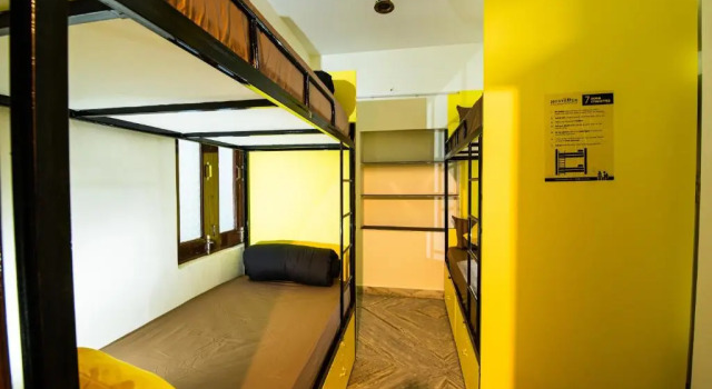 Кровать в общем номере The Hosteller Jodhpur