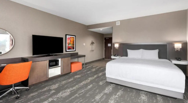 Двухместный номер Deluxe с видом на город Hampton Inn & Suites Spokane Downtown-South