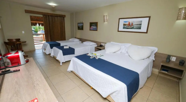 Люкс с видом на бассейн Carnaubinha Praia Resort