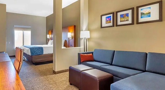 Двухместный номер Standard Comfort Suites Greensboro-High Point