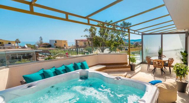 Люкс Luxury Aphrodite Studios & Suites - 140m from the beach, by ZanteWize