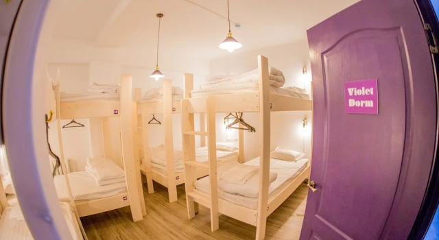 Bett im Wohnheim Soul Hostel