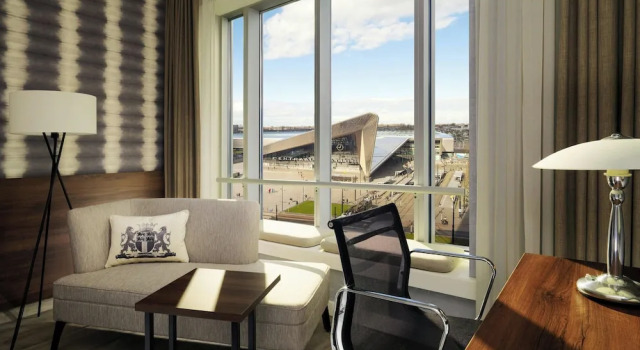 Двухместный номер Deluxe с видом на город Rotterdam Marriott Hotel