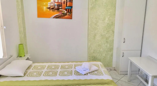 Студия с красивым видом из окна Pension Sofia Amorgos-Katapola
