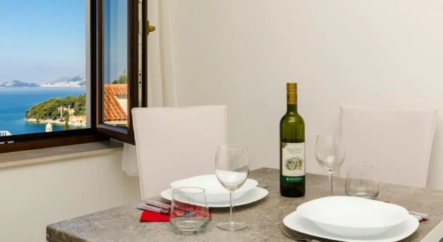 Студия с видом на море Cina Apartments