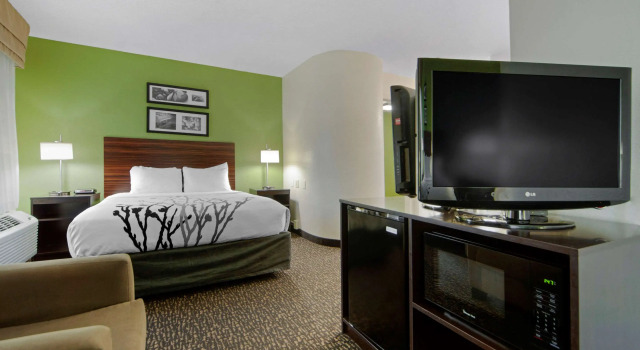 Четырёхместный номер Standard Sleep Inn & Suites Omaha Airport