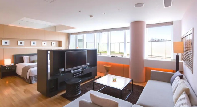 Двухместный люкс Executive с балконом Hotel Arc Riche Toyohashi