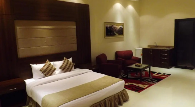Студия Qaser Baron Serviced Apartments Almasif- قصر بارون المصيف للشقق المخدومة