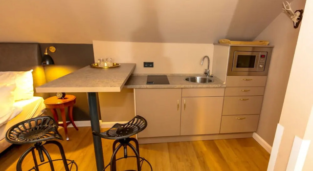 Студия с балконом Nordseehotel Kröger