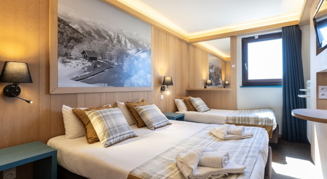 Living for Three in the Heart of Huez, Rezerwuj Dom wakacyjny Les Grandes Rousses Owernia, w pobliżu Wyciąg narciarski Louvets