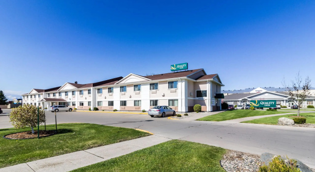 Кровать в общем номере Quality Inn Columbia Mall