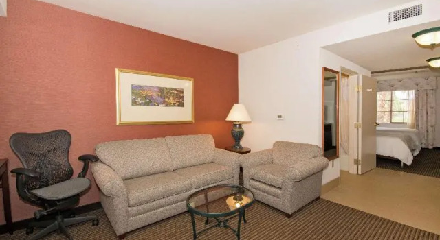 Люкс с видом на воду Hilton Garden Inn Palm Springs/Rancho Mirage