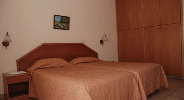 Etværelseslejlighed med altan Kotzias Hotel Apartments