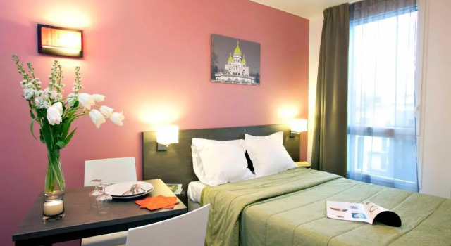 Апартаменты c 1 комнатой Aparthotel Adagio Access Paris Asnières