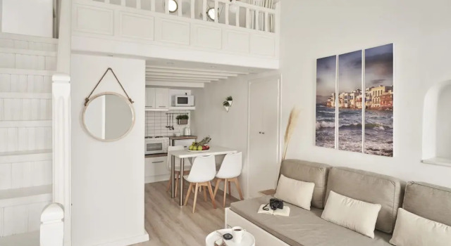 Апартаменты Μykonos City Maisonette