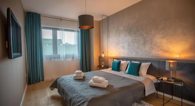 Апартаменты с балконом и с видом на горы Warm Amber Suites Brașov