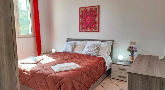 Коттедж с 2 комнатами Case Vacanze Mare Nostrum - Villas in front of the Beach with Pool