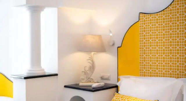 Четырёхместный номер Standard с балконом и с видом на море Hotel Reginella