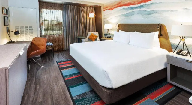 Standardowy dwuosobowy pokój z widokiem Hotel Indigo Spring - Woodlands Area by IHG