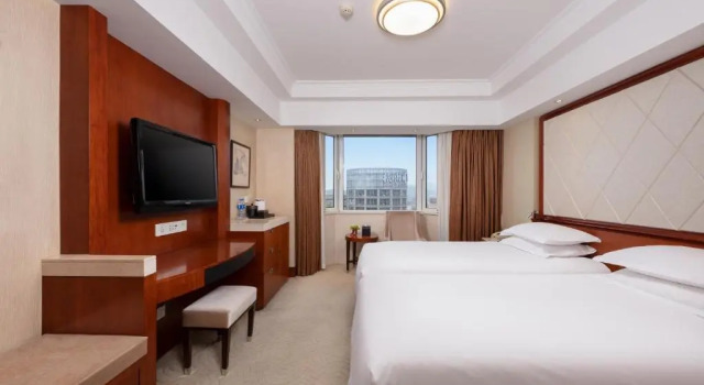 Двухместный номер Deluxe с видом на озеро Hangzhou Xinqiao Hotel