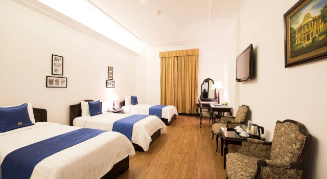 Трёхместный номер Standard с видом на город Hoa Binh Hotel