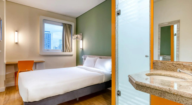 Одноместный номер Standard ibis budget Belo Horizonte Savassi