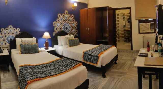 Двухместный номер Deluxe Laxmi Palace Heritage Boutique Hotel