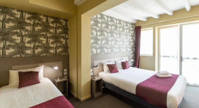 Трёхместный номер Standard Logis Hôtel Le Vert Galant