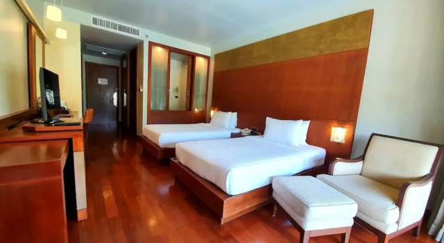 Двухместный номер Deluxe с балконом и с видом на сад Mission Hills Phuket Golf Resort-SHA Extra Plus