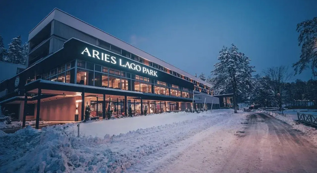 Aries Lago Park Hotel & SPA, Mazury, Забронировать Курортный отель Отели Ольштынек с завтраком, Завтраки