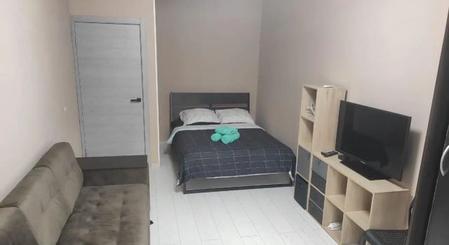 We will stay on Prosveshcheniya street 8 building 2, Book Apartment Pushkino Moscow Oblast