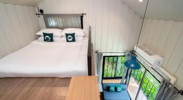 Двухместные апартаменты с балконом Blu Monkey Pooltara Krabi Hotel & Villas Pet Friendly