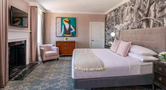 Люкс c 1 комнатой Peoria Marriott Pere Marquette